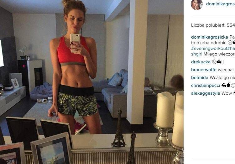 Dominika Grosicka, żona Kamila Grosickiego fot. Instagram.com