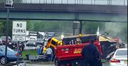 Szkolny autobus zderzył się z Ciężarówką w USA