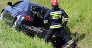 Wypadek rządowej kolumny pod Warszawą