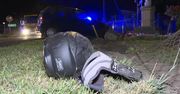 Nie żyje 20-letni motocyklista, który zderzył się z dwoma samochodami