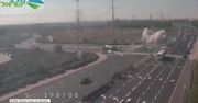 Rakiety wystrzelone ze Strefy Gazy uderzyły w ruchliwą autostradę w Izraelu