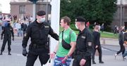 Protesty na Białorusi przeciwko niezarejestrowaniu opozycyjnych kandydatów na prezydenta.