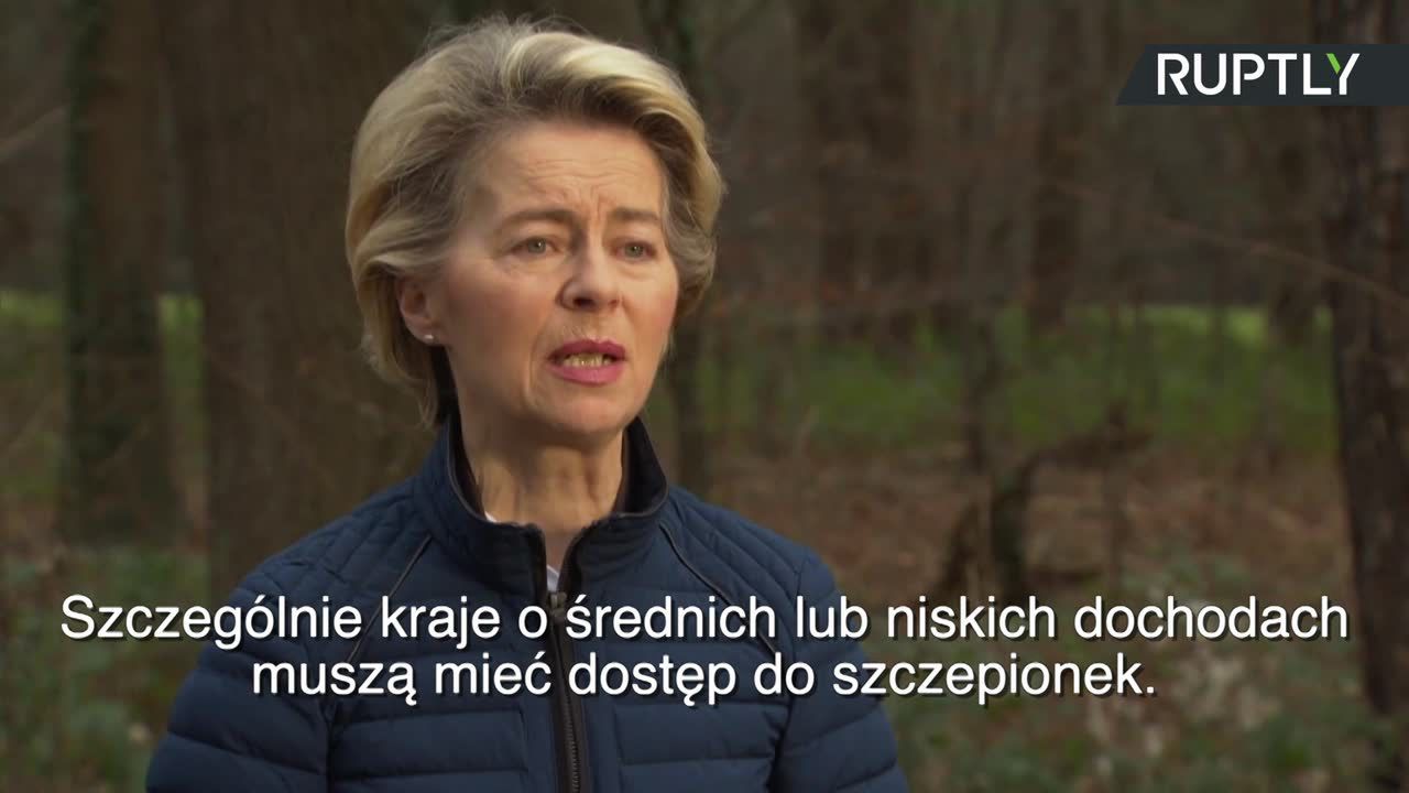 U. von der Leyen: Jeśli wszystkie szczepionki zostaną pomyślnie opracowane, będziemy mieli ponad 2 miliardy dawek