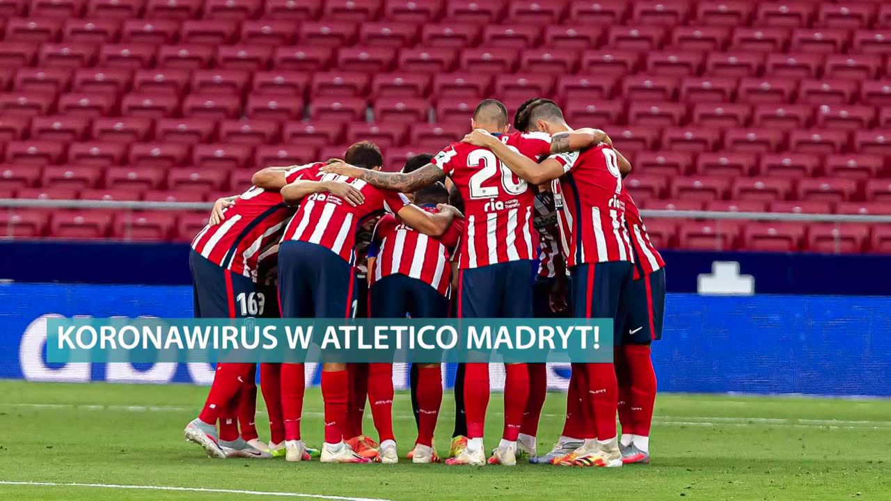 Dwóch piłkarzy Atletico Madryt zakażonych COVID-19. Mecze Ligi Mistrzów zagrożone