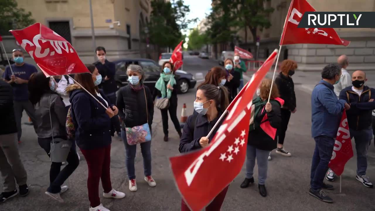 Strajk pracowników zakładów pogrzebowych w Madrycie. Obawiają się zagrożenia związanego z ponownym rozwojem epidemii