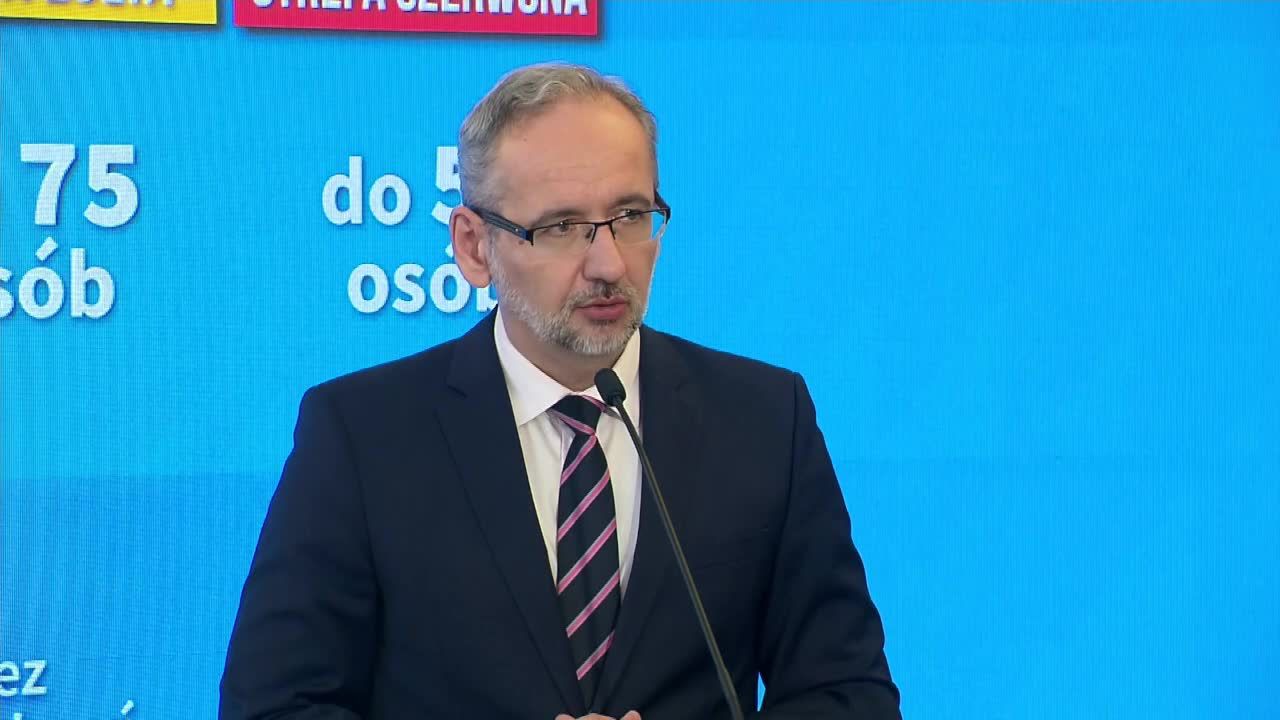 Mniej gości na weselach i obowiązek noszenia maseczek strefach żółtych. Ministerstwo Zdrowia zapowiedziało nowe obostrzenia