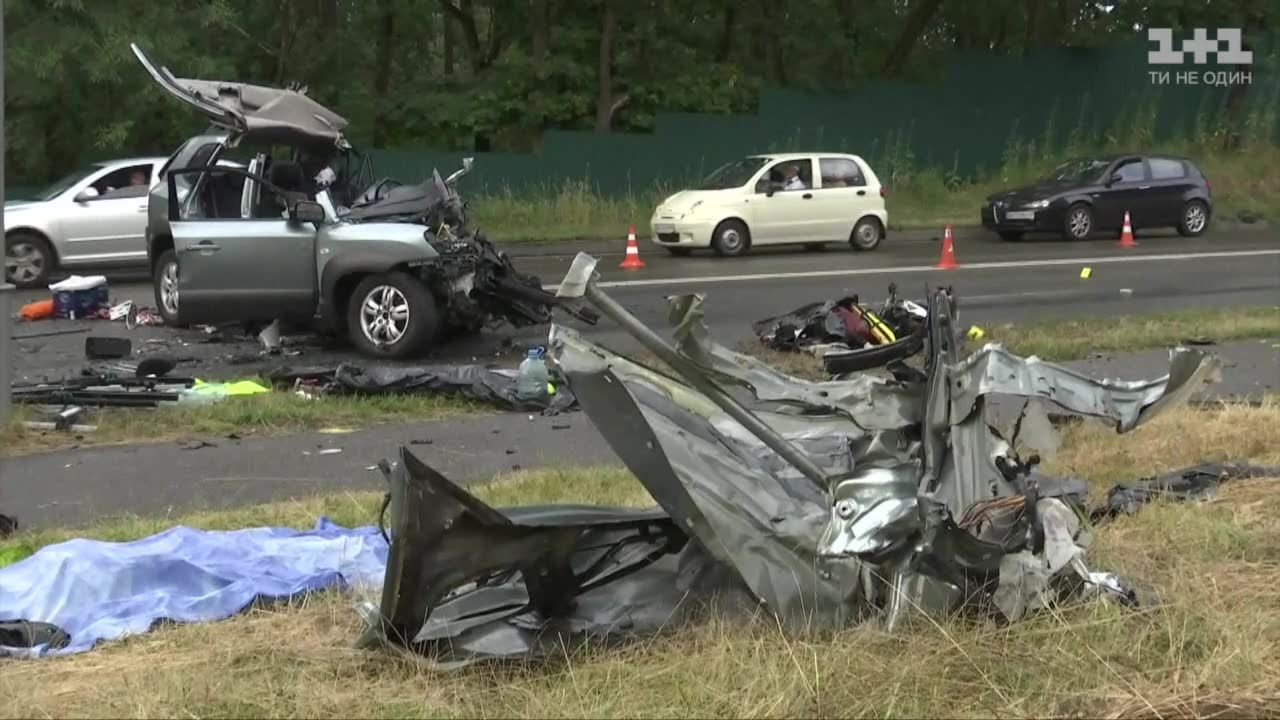 Cztery osoby zginęły w wypadku samochodowym na przedmieściach Kijowa. Spowodował go pijany kierowca