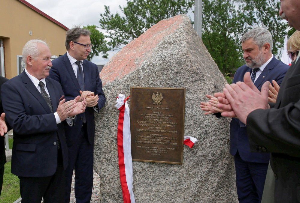 W Lubstynku uczczono mieszkańców Warmii i Mazur głosujących przed stu laty za Polską