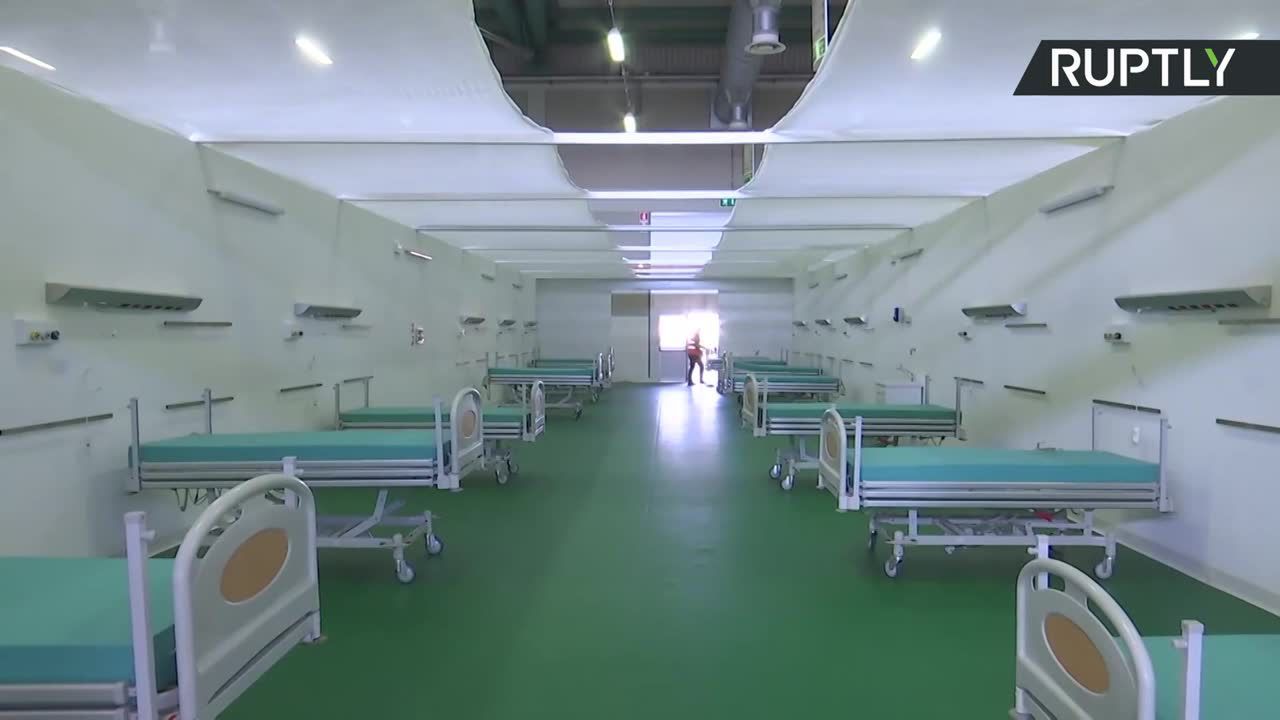 Rosyjscy medycy pomogą stworzyć szpital polowy w Bergamo