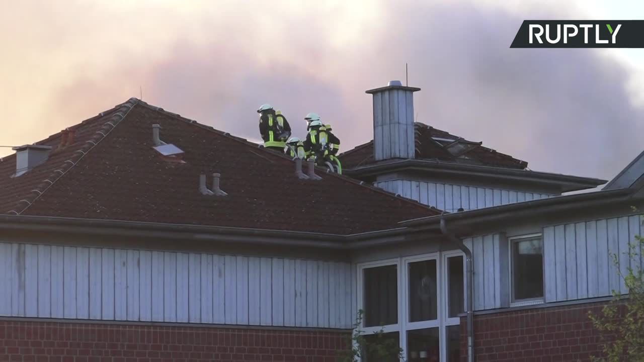 Pożar domu opieki w Niemczech. Ewakuowano 60 pensjonariuszy