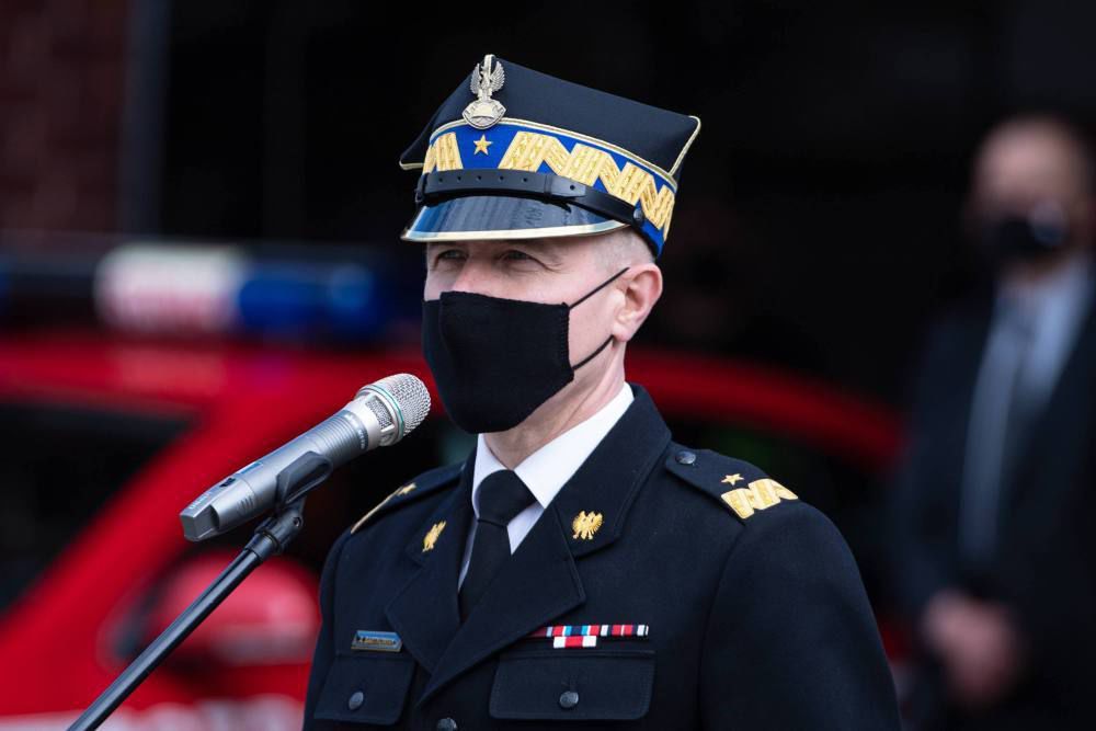 Szef PSP: musimy się przygotować na walkę z takim zagrożeniem jak Covid-19