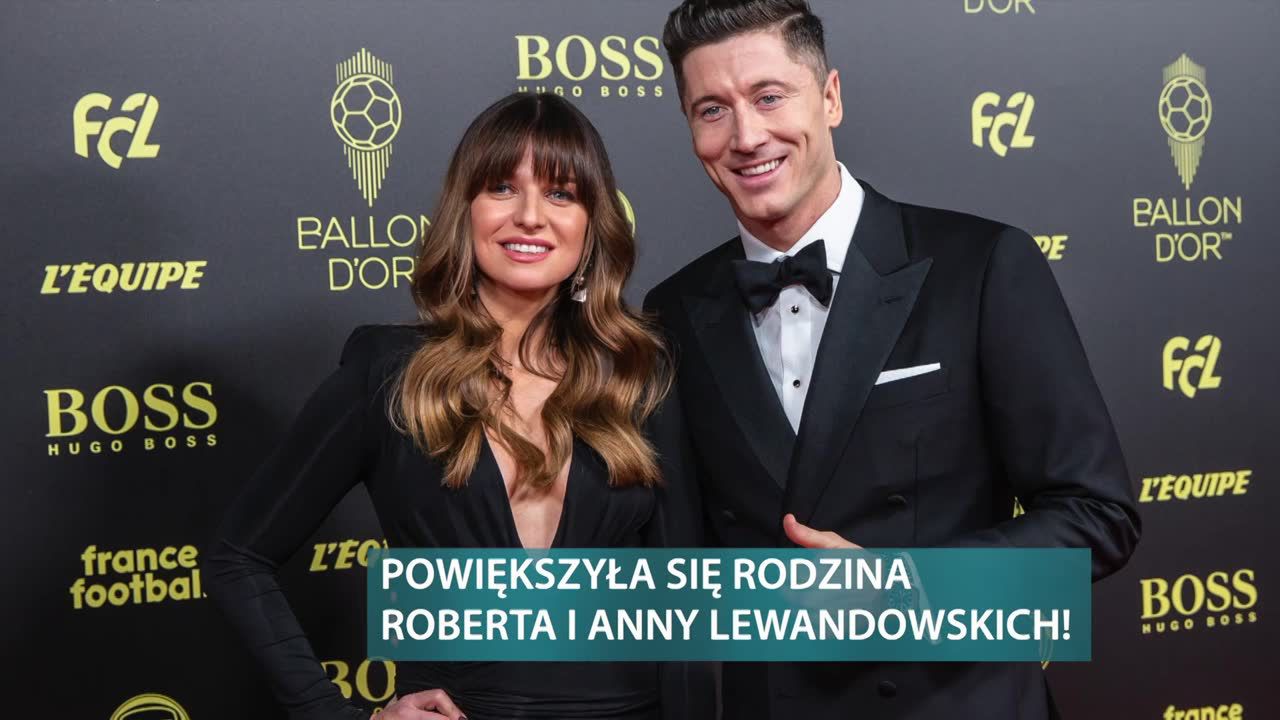 Powiększyła się rodzina Roberta i Anny Lewandowskich!
