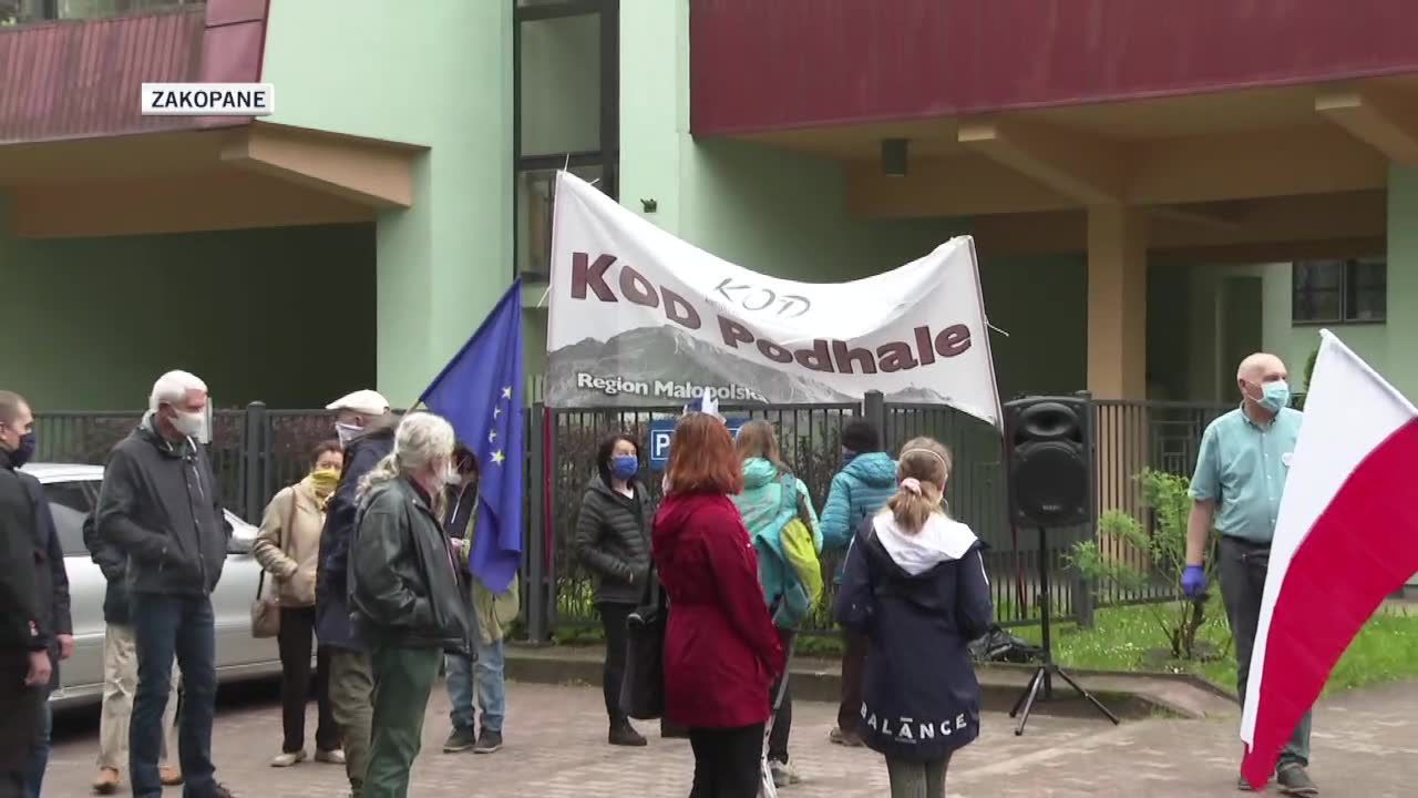 “Człowiek symbol”. Protesty w obronie sędziego I. Tulei w kilkudziesięciu miastach