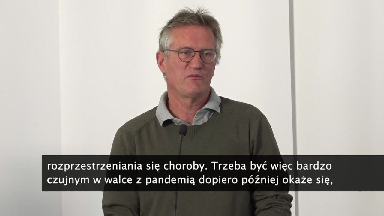 Twórca szwedzkiej strategii walki z pandemią przyznał się do błędu