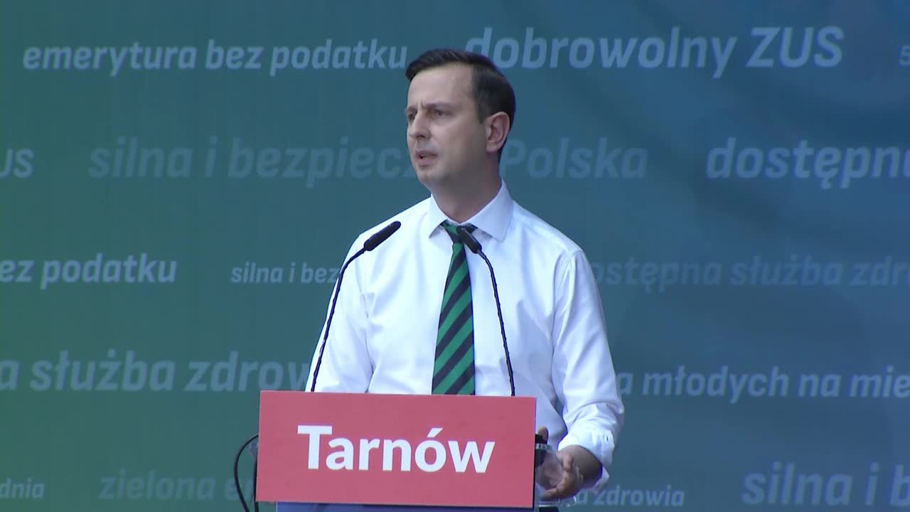 Władysław Kosiniak-Kamysz inauguruje swoją kampanię wyborczą w Tarnowie