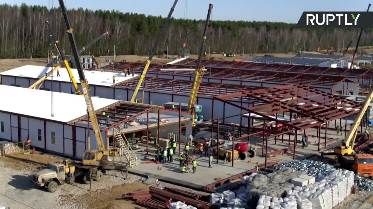 Rosja buduje szpital jak w Wuhan. Pomieści 600 pacjentów