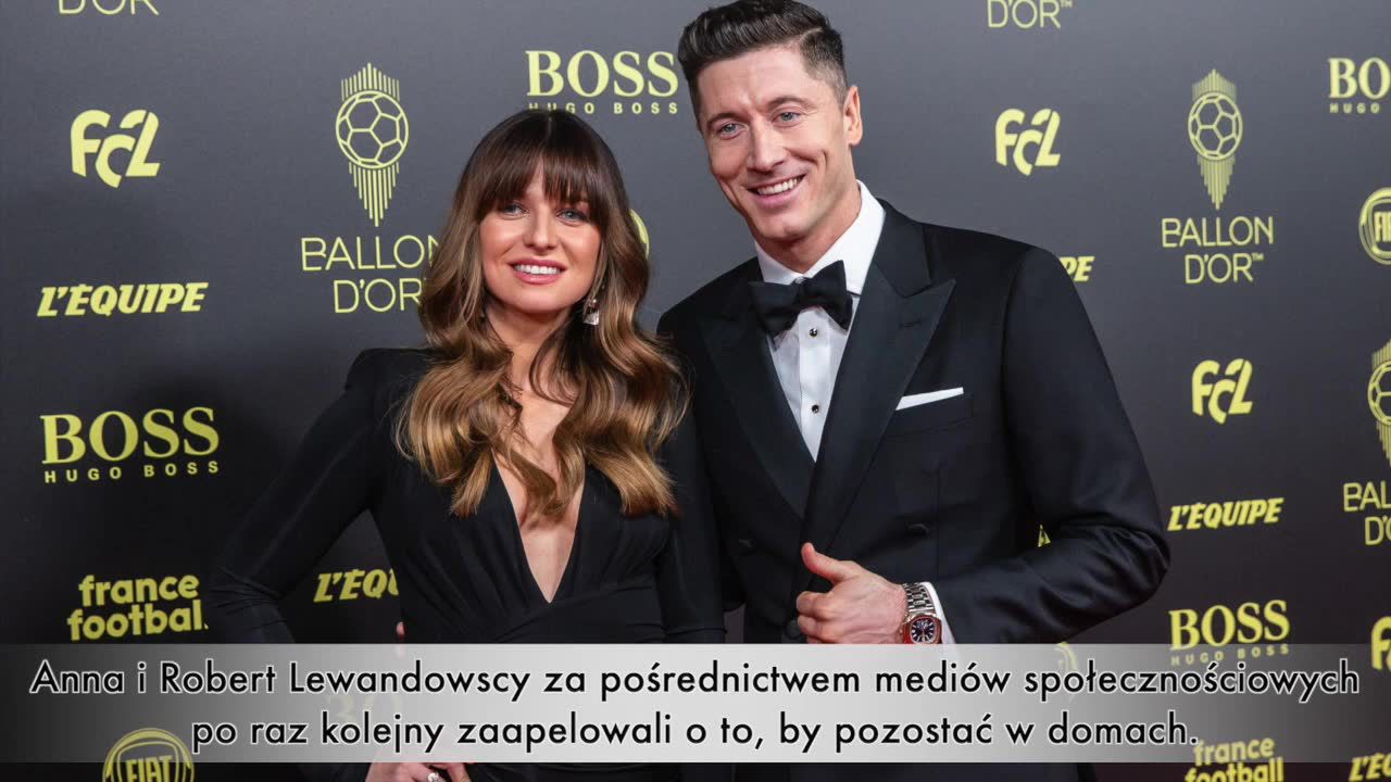 Lewandowscy apelują: Zostańcie w domu wbrew narastającym frustracjom