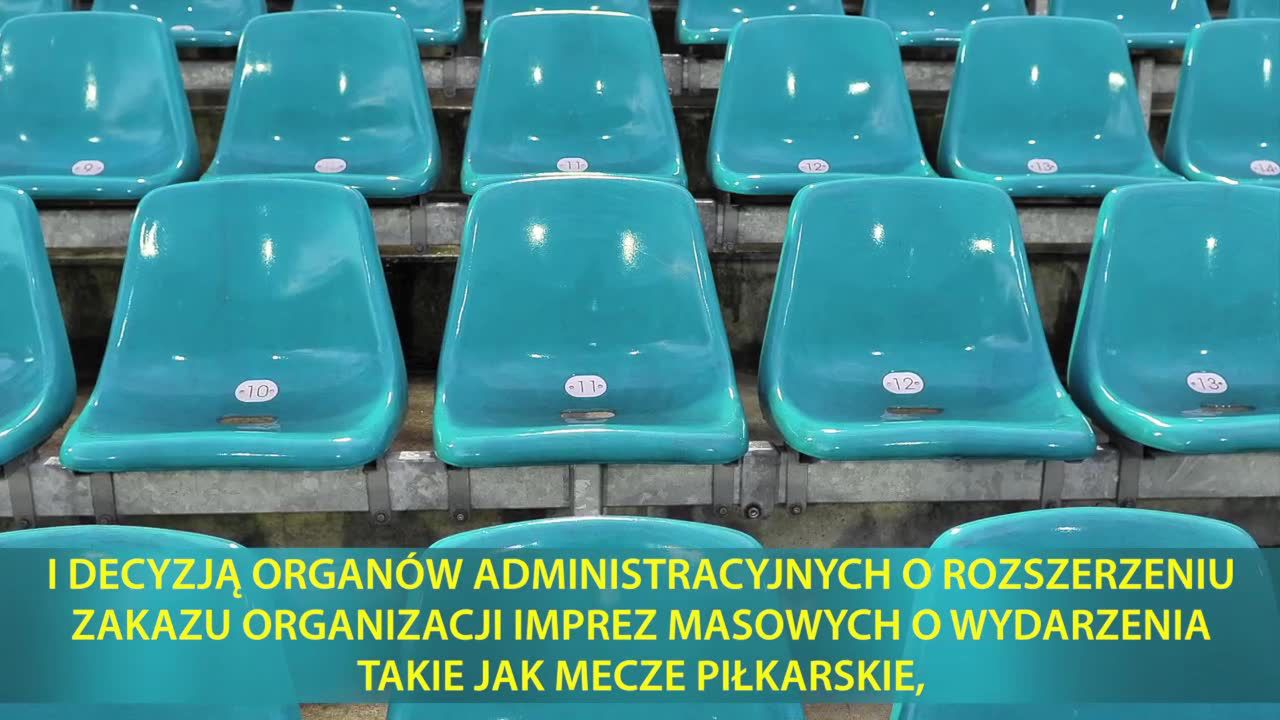 Piłka nożna bez kibiców! Mecze PKO Ekstraklasy do odwołania bez udziału publiczności