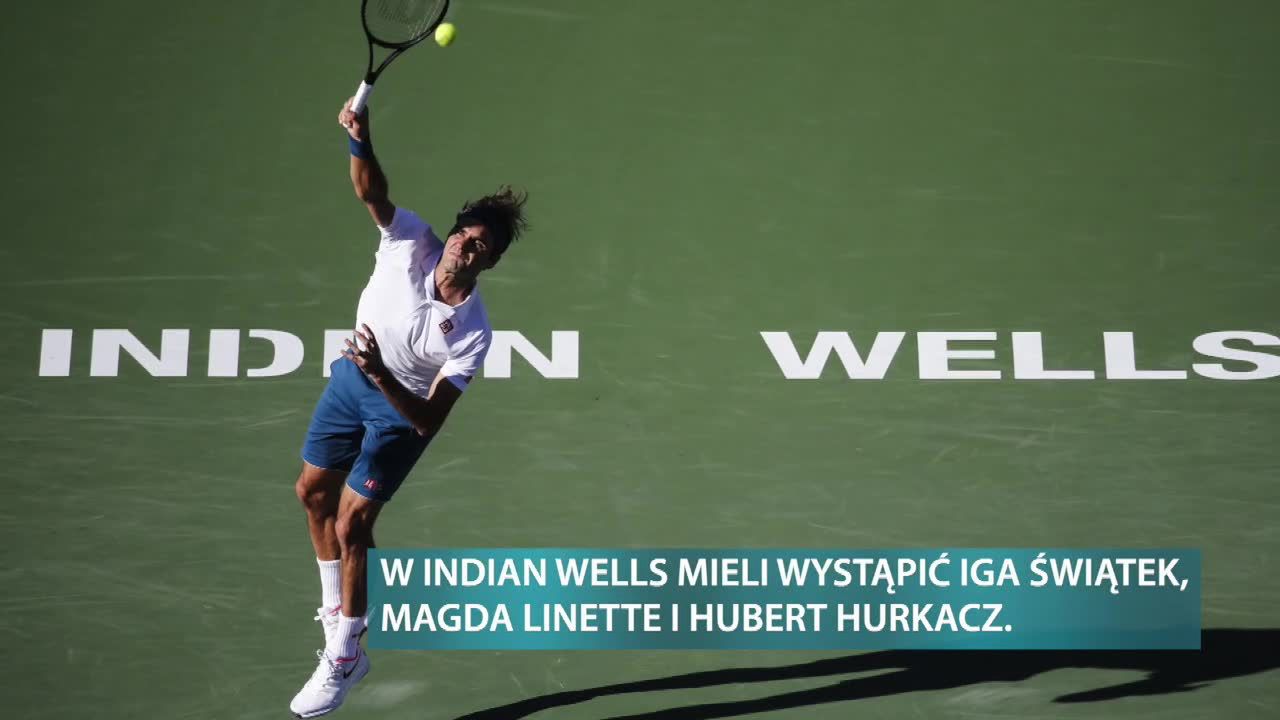 Świątek, Linette i Hurkacz nie zagrają w Indian Wells. Turniej odwołany z powodu koronawirusa