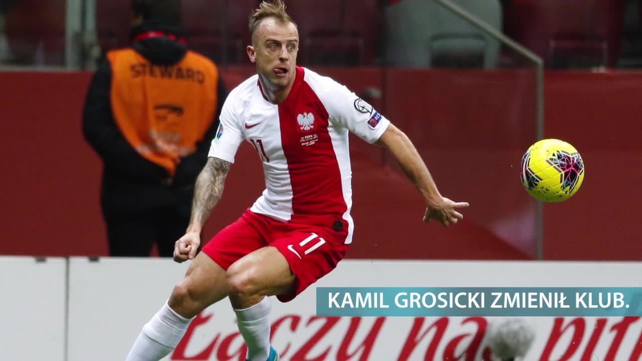 Kamil Grosicki zmienił klub. Skrzydłowy reprezentacji Polski trafił do West Bromwich Albion