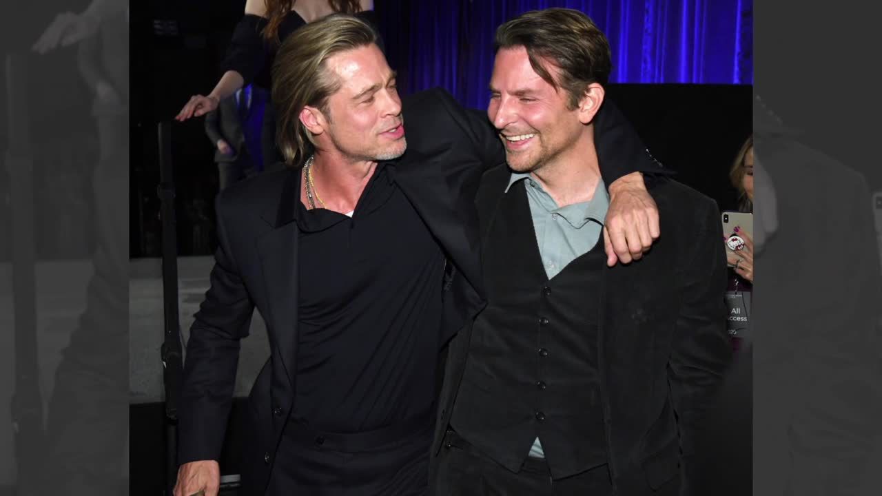 Brad Pitt podziękował Bradleyowi Cooperowi za pomoc w walce z alkoholizmem