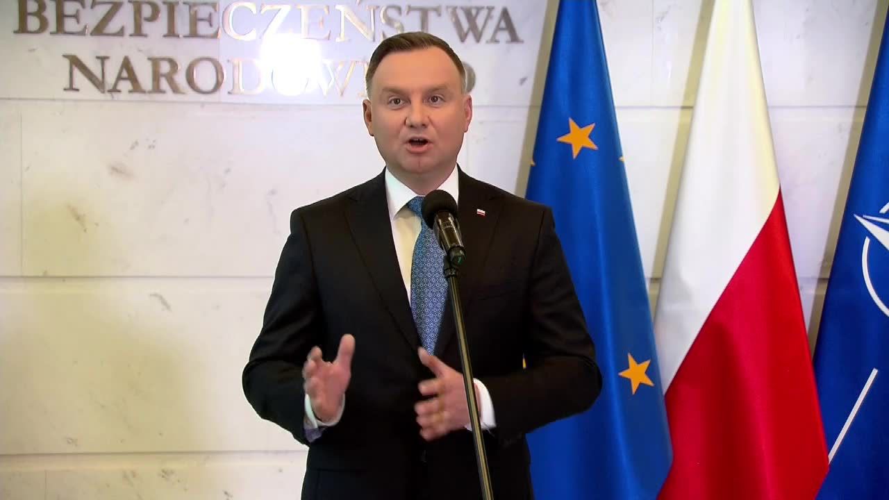 A. Duda: Zwracam się do marszałek Sejmu o zwołanie dodatkowego posiedzenia ws. koronawirusa