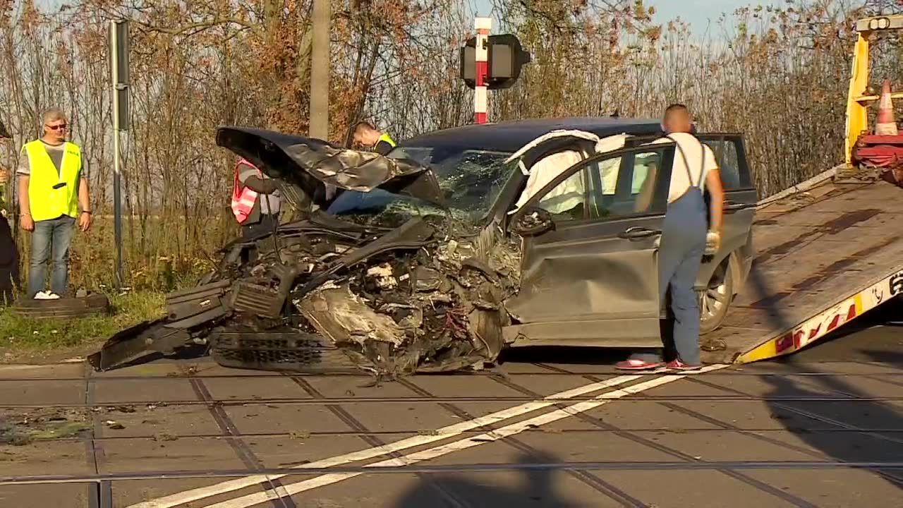 Pięć osób zostało rannych wypadku na przejeździe kolejowym