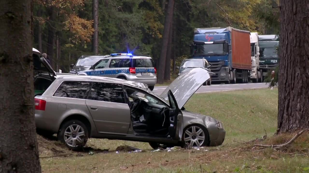 Śmiertelny wypadek na drodze krajowej między Białymstokiem a Bobrownikami