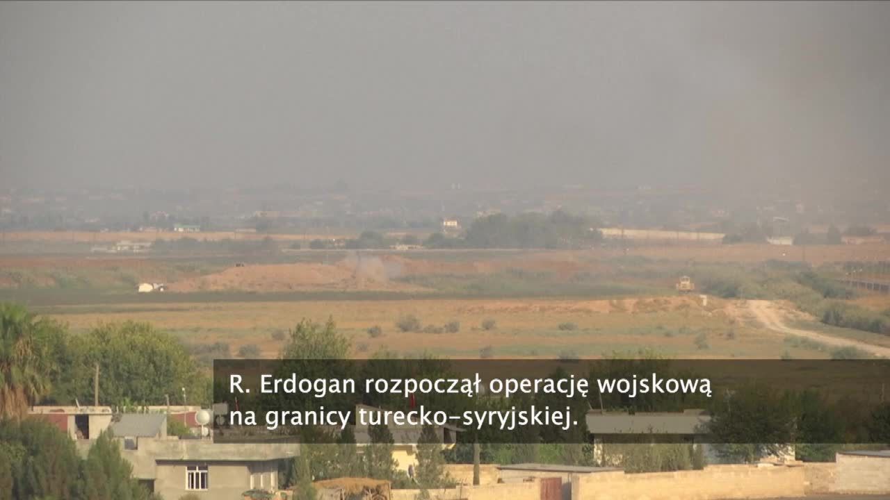 Turcja rozpoczęła operację wojskową na granicy z Syrią