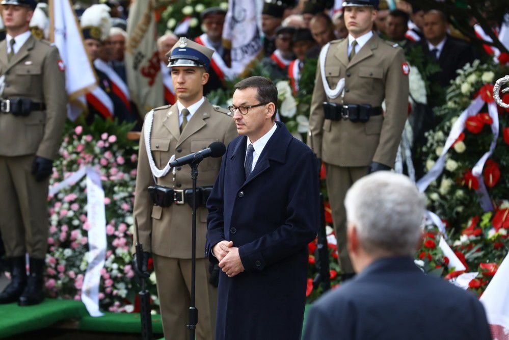 Kornel Morawiecki spoczął na warszawskich Powązkach Wojskowych