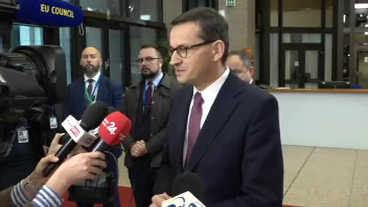 M. Morawiecki zadowolony z porozumienia ws. brexitu