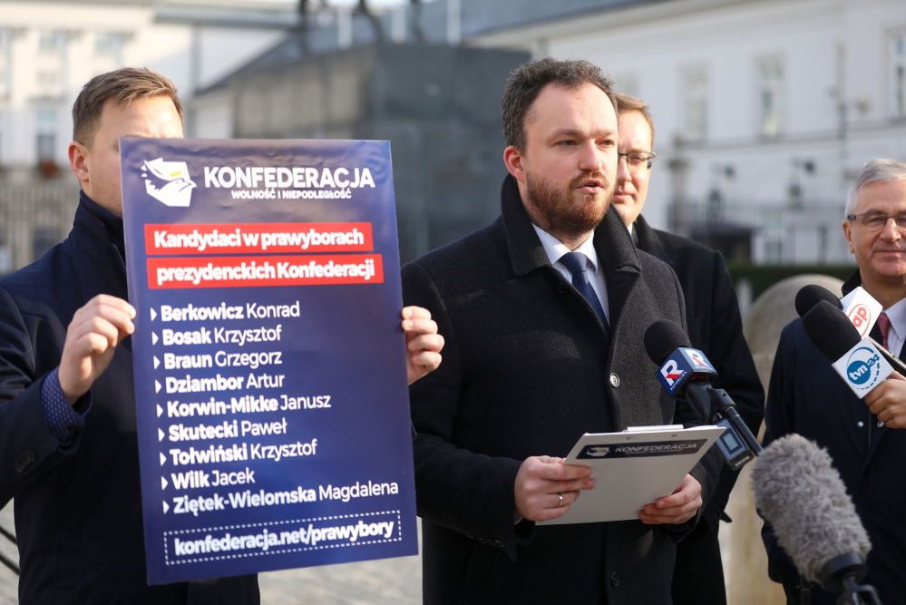 Konfederacja ma 9 kandydatów w prawyborach prezydenckich