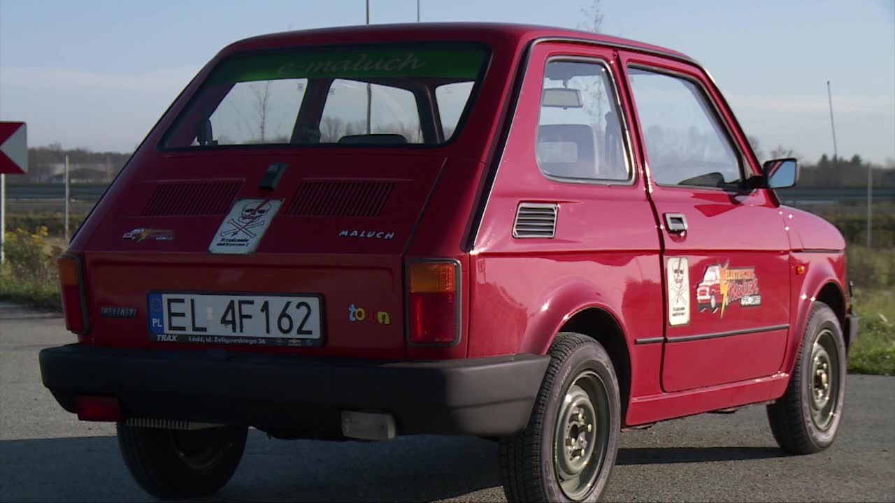Trójka Polaków zbudowała elektrycznego… Fiata 126p!