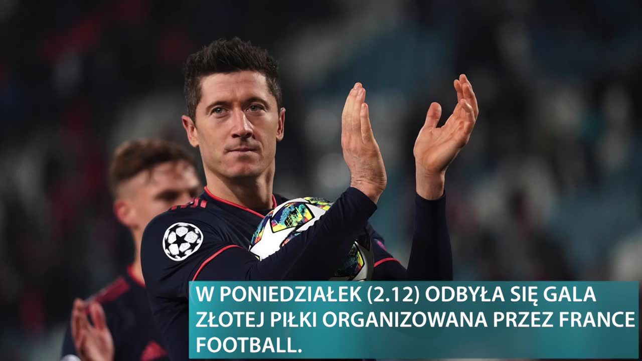 Robert Lewandowski dopiero ósmy w najlepszej dziesiątce zawodników wg France Football