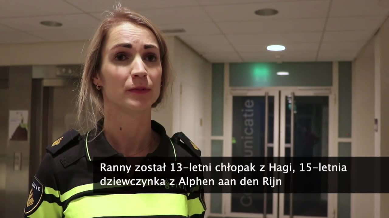 Zaatakował nożem w centrum Hagi. Policja zatrzymała podejrzanego