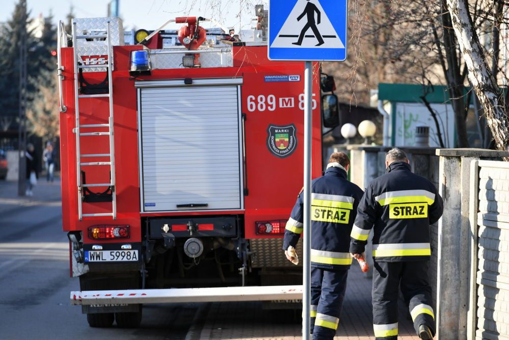 Dwie osoby zginęły w pożarze domu na warszawskim Bemowie