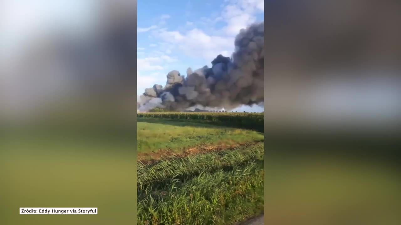 Pożar fermy drobiu w Holandii. Spłonęło ponad 40 tys. kurcząt