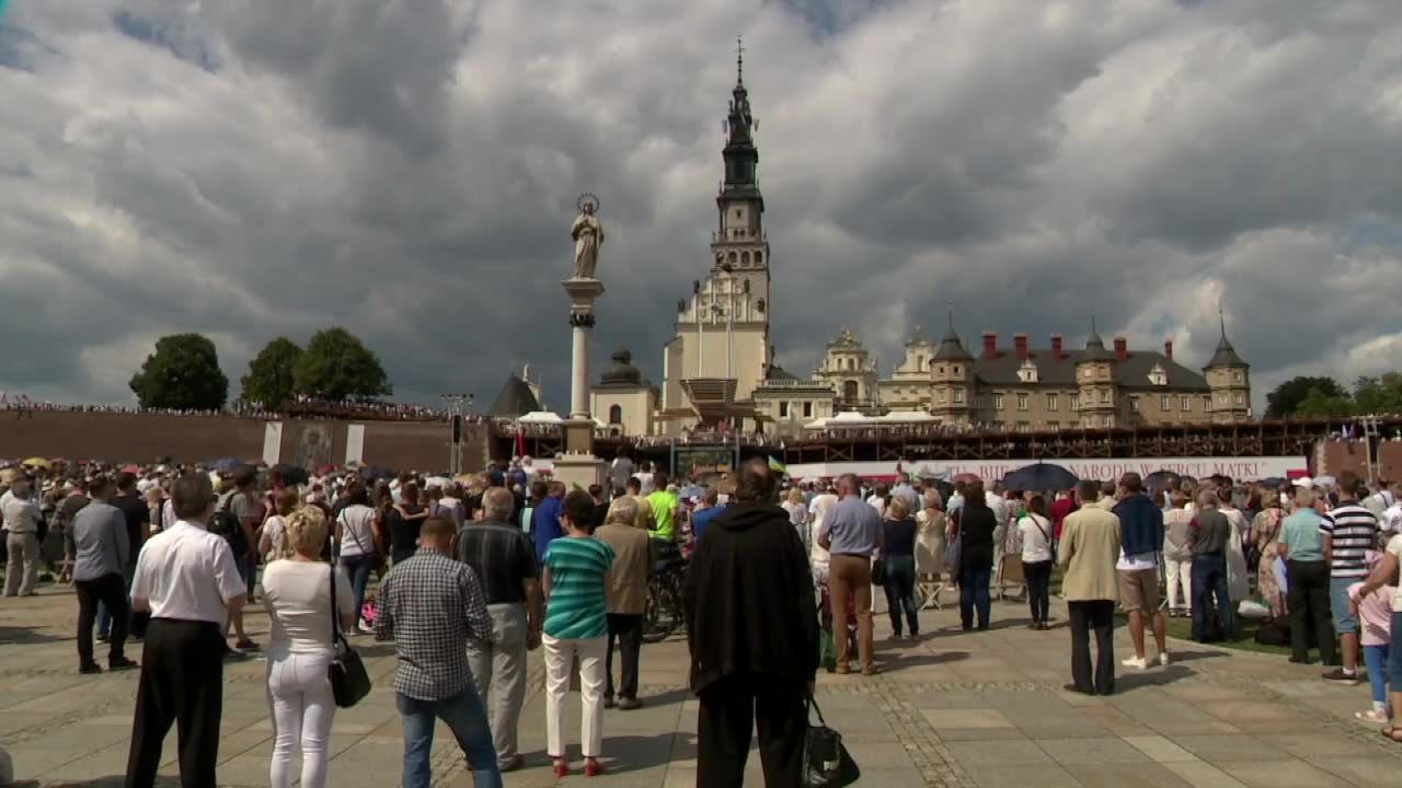 Pielgrzymi na Jasnej Górze. Uroczystość Wniebowzięcia Najświętszej Maryi Panny