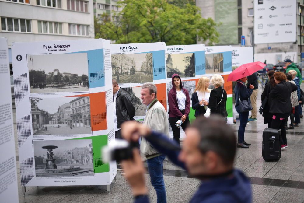 “Warszawa w trzech odsłonach” – od niedzieli wystawa plenerowa Muzeum Getta Warszawskiego