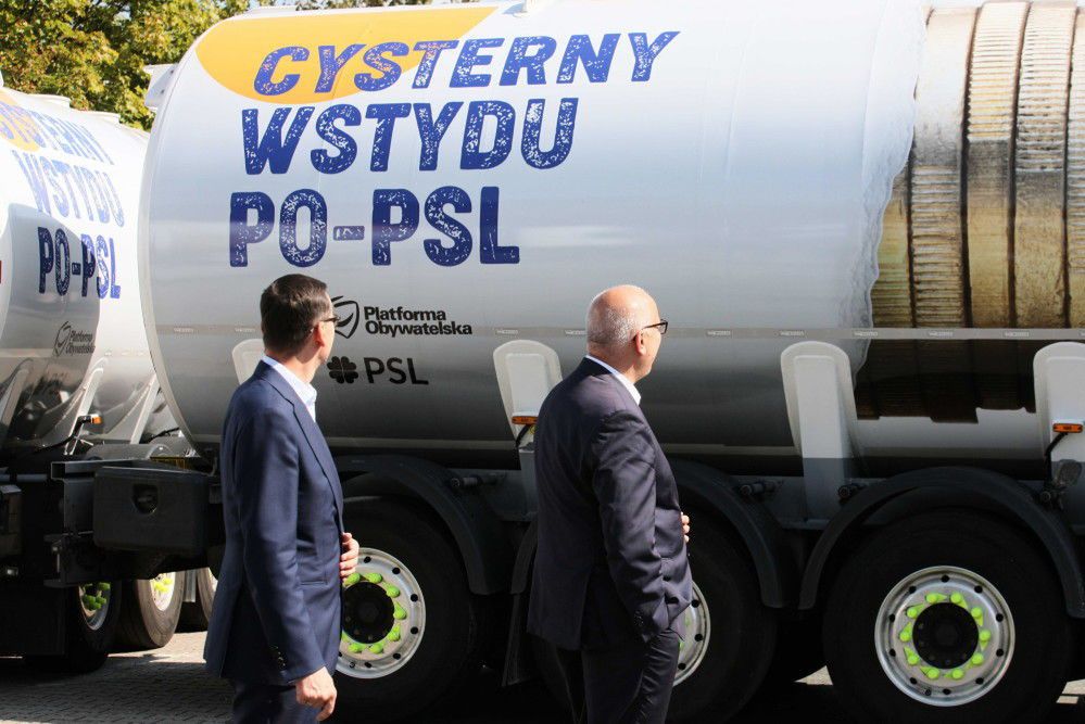 Brudziński: rusza konwój “cystern wstydu PO-PSL”