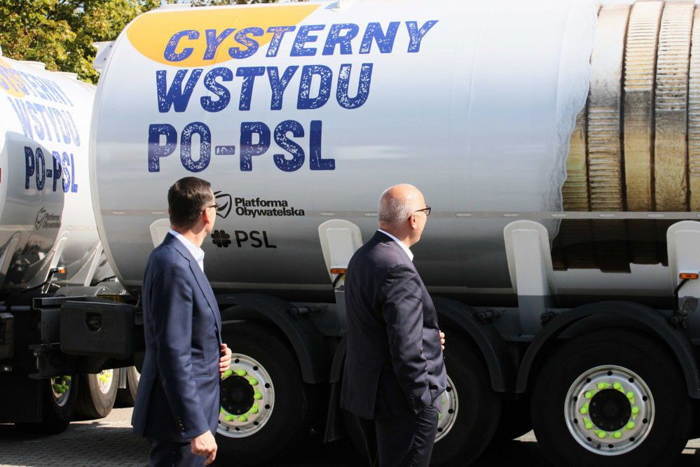 Brudziński: rusza konwój “cystern wstydu PO-PSL”