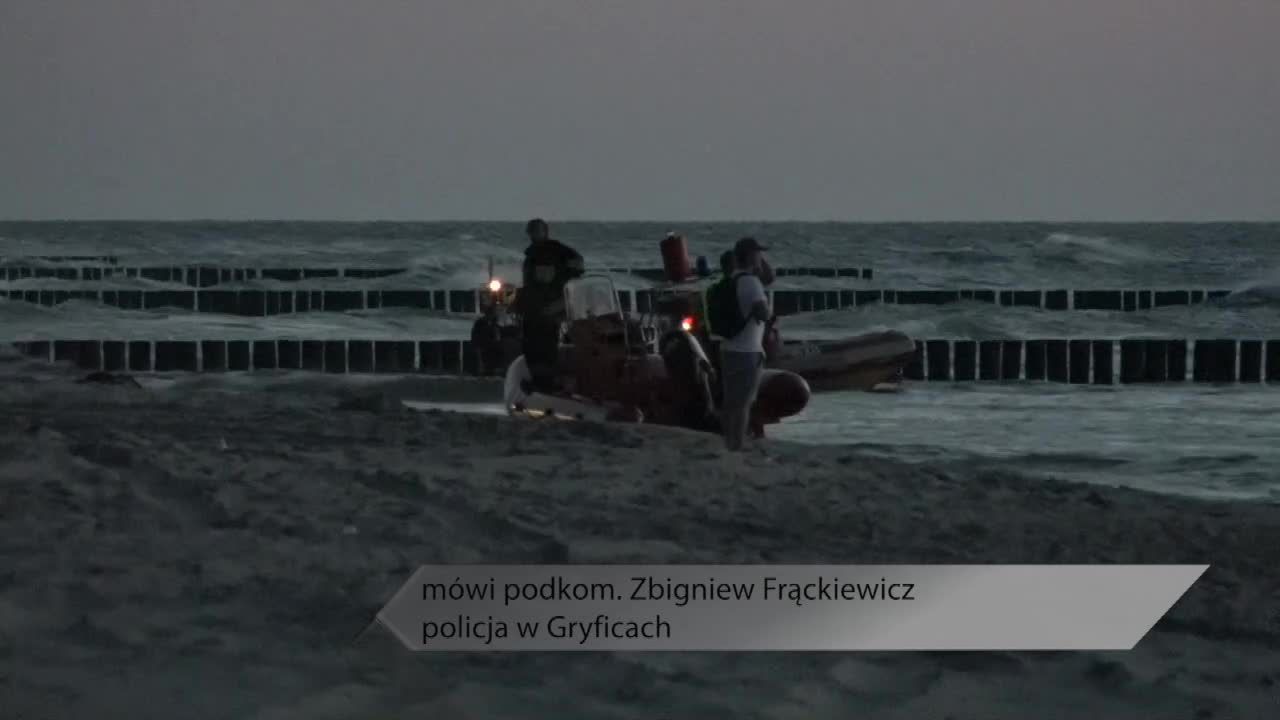 Tragedia na plaży z zakazem kąpieli. Wyłowiono ciało poszukiwanego nastolatka, zginął również jego opiekun