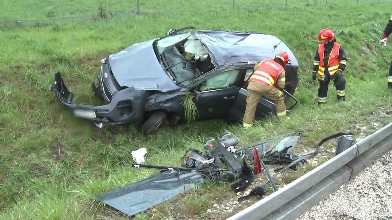 Wjechał w pojazd obsługi autostrady. Seria wypadków na tarnowskim odcinku A4