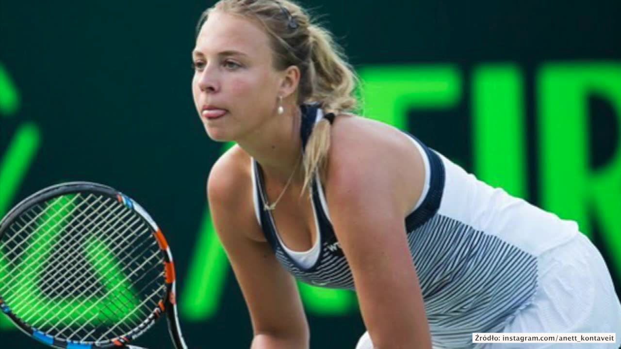 Złotowłosa tenisistka wzbudza zachwyt nie tylko na korcie.
