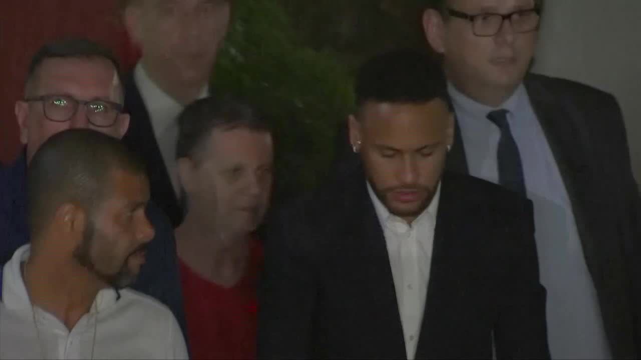 Neymar przesłuchany na policji