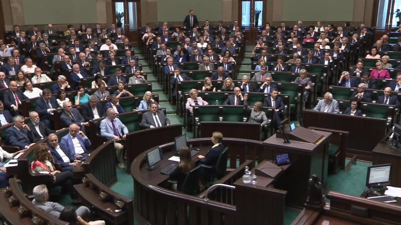 M. Gosiewska nowym wicemarszałkiem Sejmu