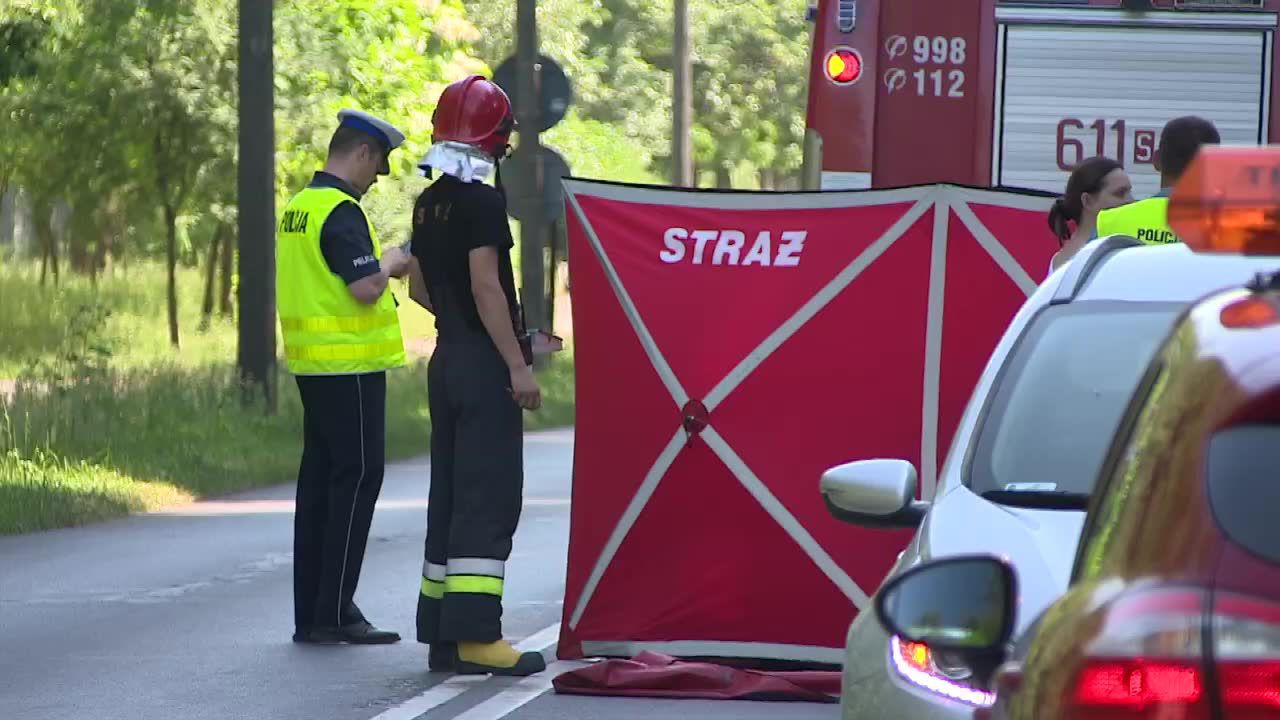 Motocyklista potracił na przejściu matkę z dwójką dzieci. Kobieta zmarła