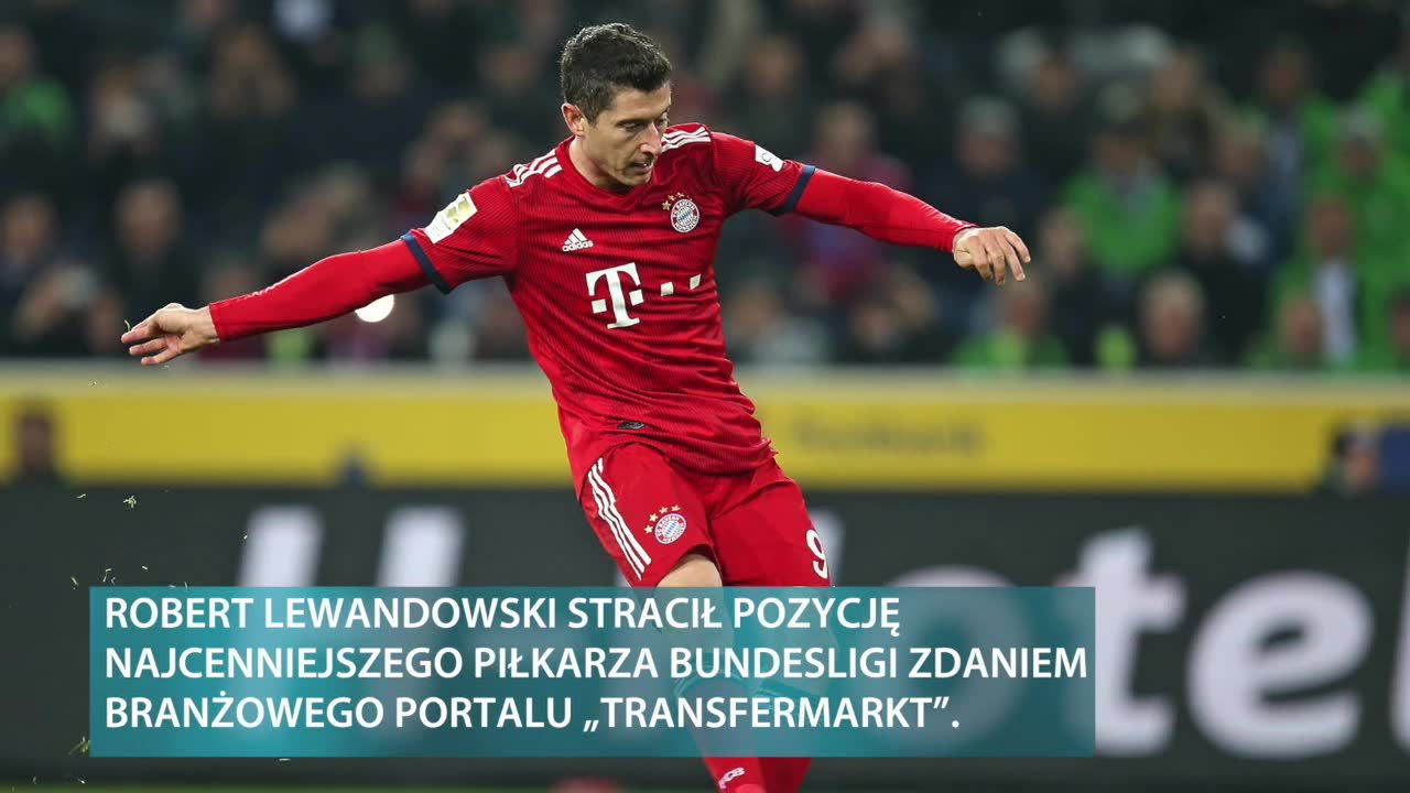 Lewandowski stracił na wartości i już nie jest liderem w Bundeslidze. „Transfermarkt” zaktualizował wyceny piłkarzy