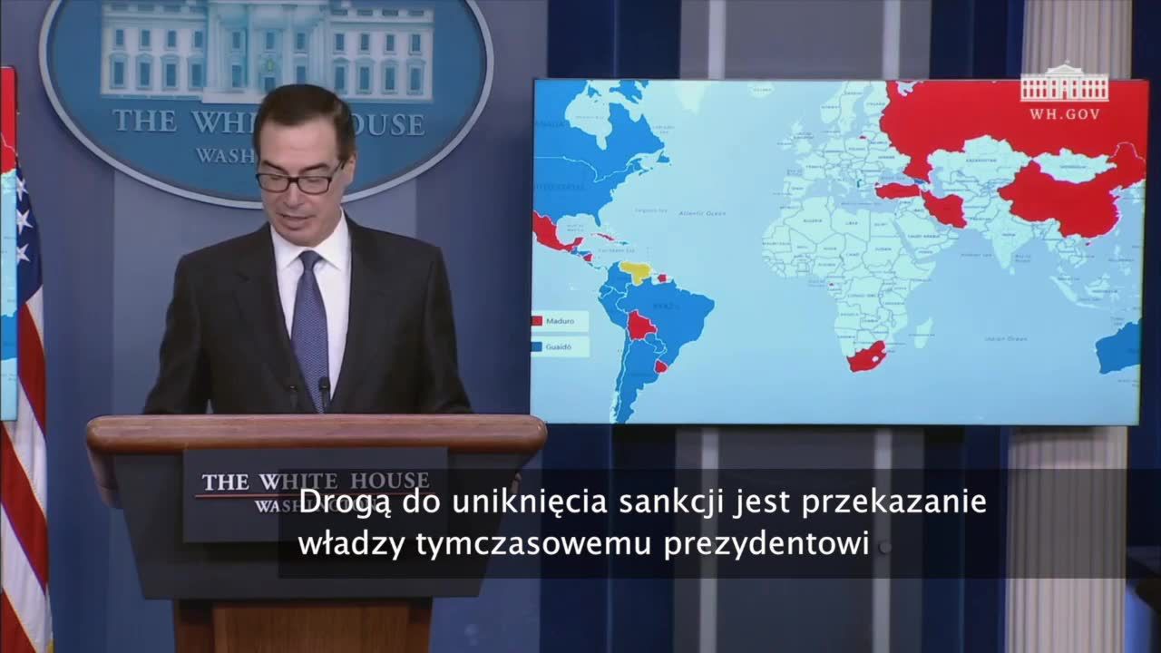 Kolejne sankcje USA wobec Wenezueli