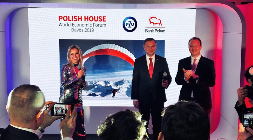 W Davos odbyła się Polska Noc, którą zainaugurował prezydent Andrzej Duda